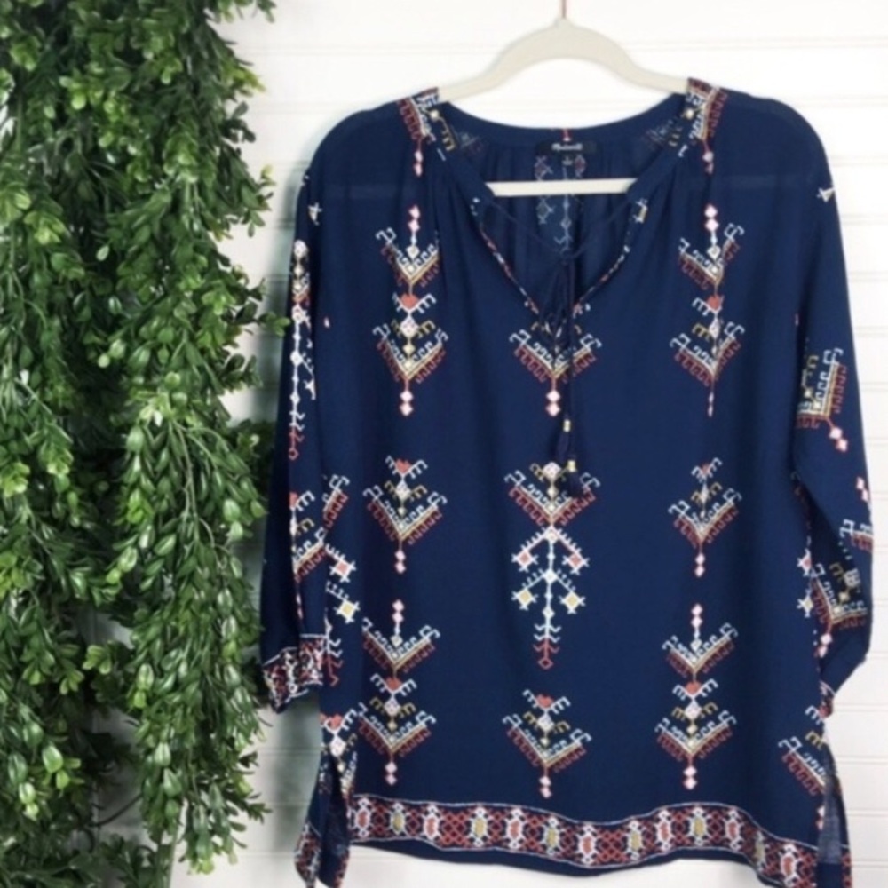 Madewell Embroidered Tunic XS